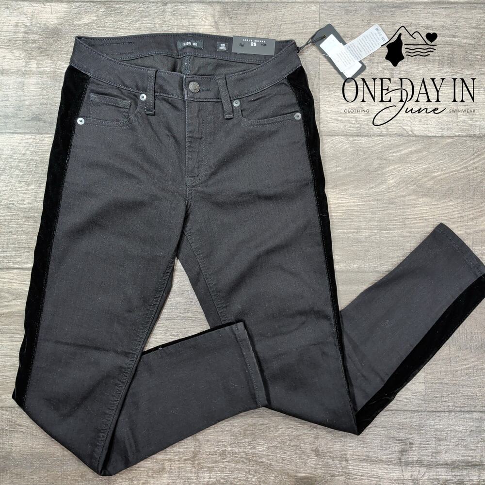 Miss Me April Skinny Tuxedo Jeans Size 0 (25)